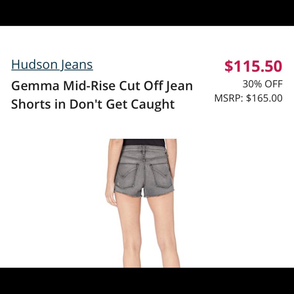 HUDSON Gemma shorts